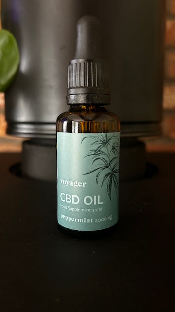 Voyager CBD Oil 2000mg Peppermint 30ml