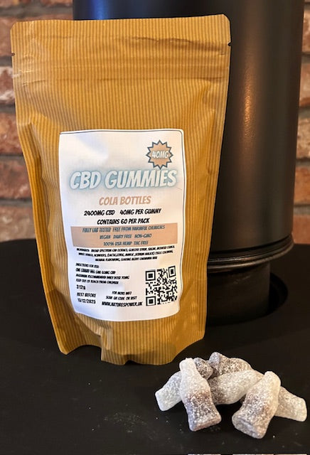 CBD Gummies from Natures Power Cola 40mg 60 Pack