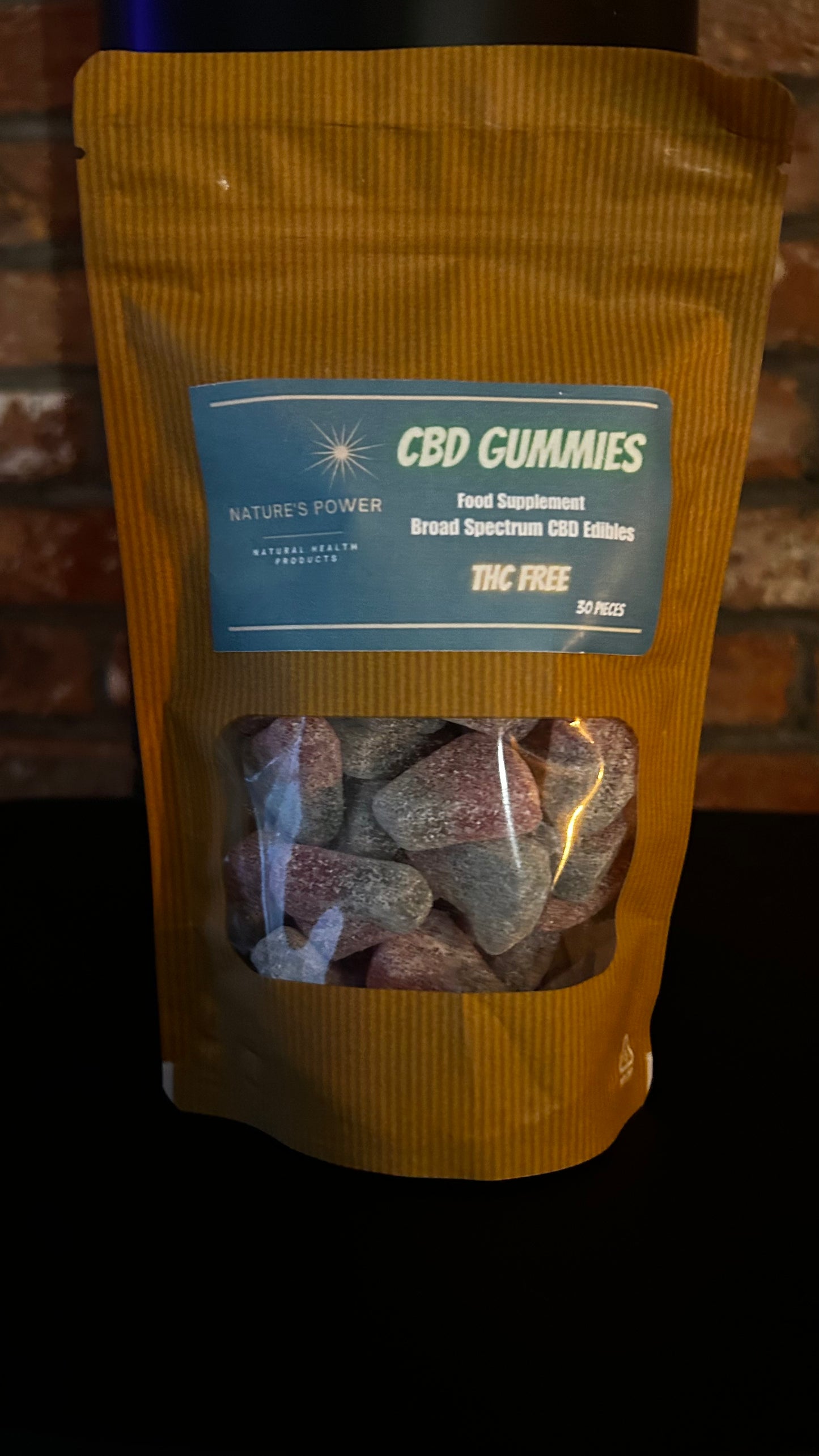 CBD Gummies Watermelon 28mg from Nature's Power pack of 30