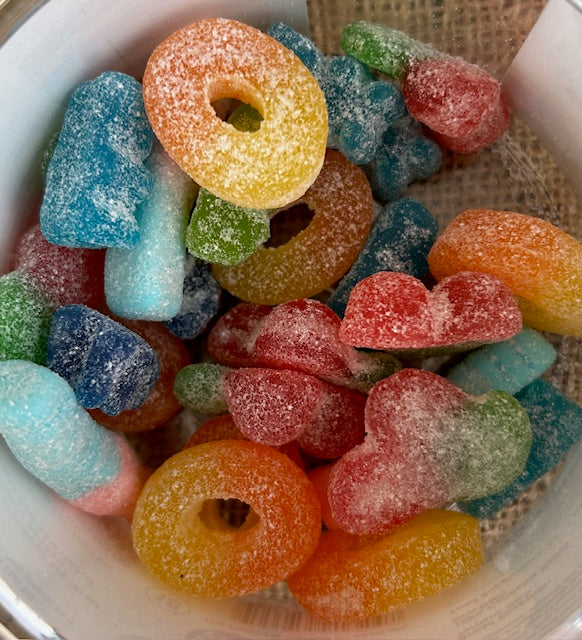 CBD Gummies from LVWell Fizzy Mix 1200mg Jar