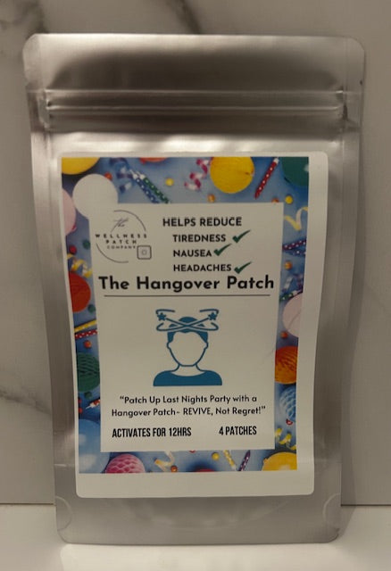 All Plant Ingredients HANGOVER PATCHES 12 Hr Support