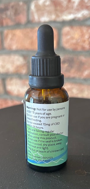 CBD Expert 1200mg Cold-Pressed CBD Oil