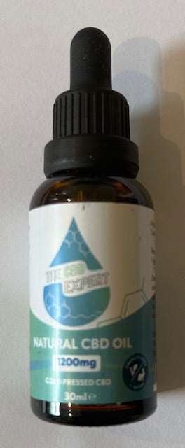 CBD Expert 1200mg Cold-Pressed CBD Oil