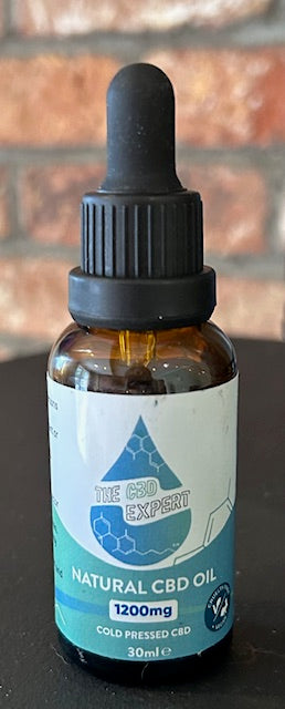 CBD Expert 1200mg Cold-Pressed CBD Oil