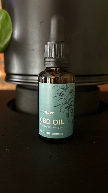 Voyager CBD Oil 2000mg Natural Flavour 30ml