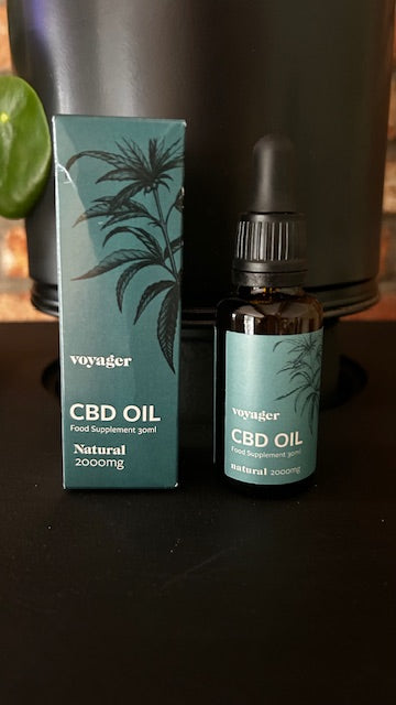 Voyager CBD Oil 2000mg Natural Flavour 30ml