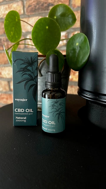 Voyager CBD Oil 2000mg Natural Flavour 30ml