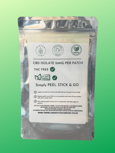 24mg CBD PATCH 30 day supply 24Hr CBD Patch