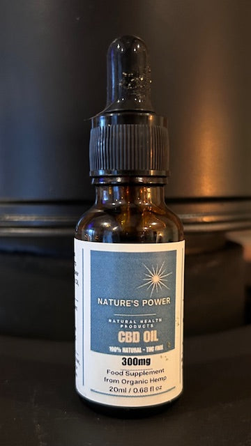 CBD Oil 300mg  - 20ml Bottle | THC-Free ideal for Pets