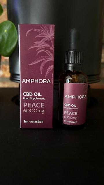 Voyager CBD Oil  6000mg The Amphora  Peace 30ml