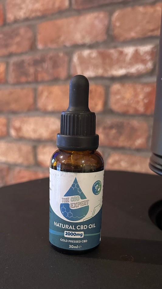 CBD Expert 2000mg Cold Pressed CBD Oil 30ml