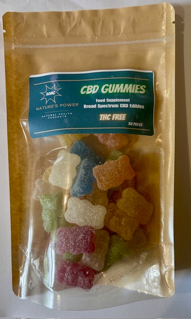 CBD Mixed Fruit Gummy Bears 32mg 30 Pack