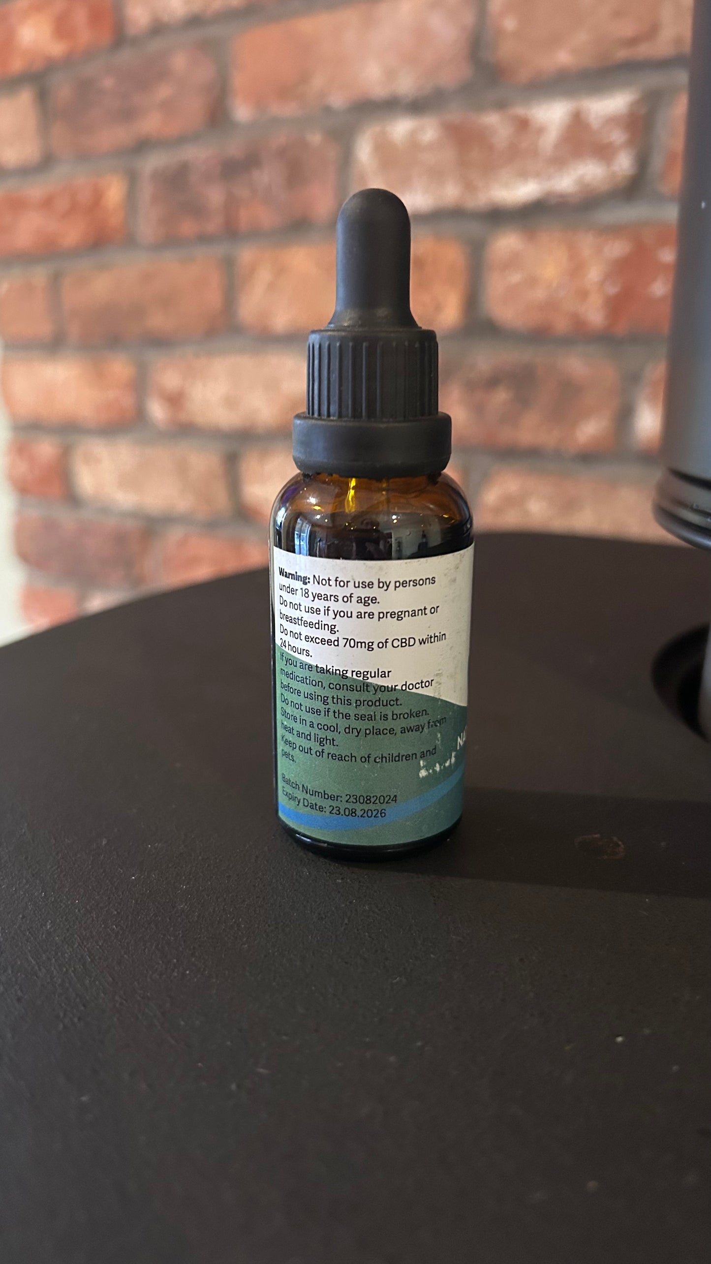 The CBD Expert 3000mg Cold-Pressed CBD Oil