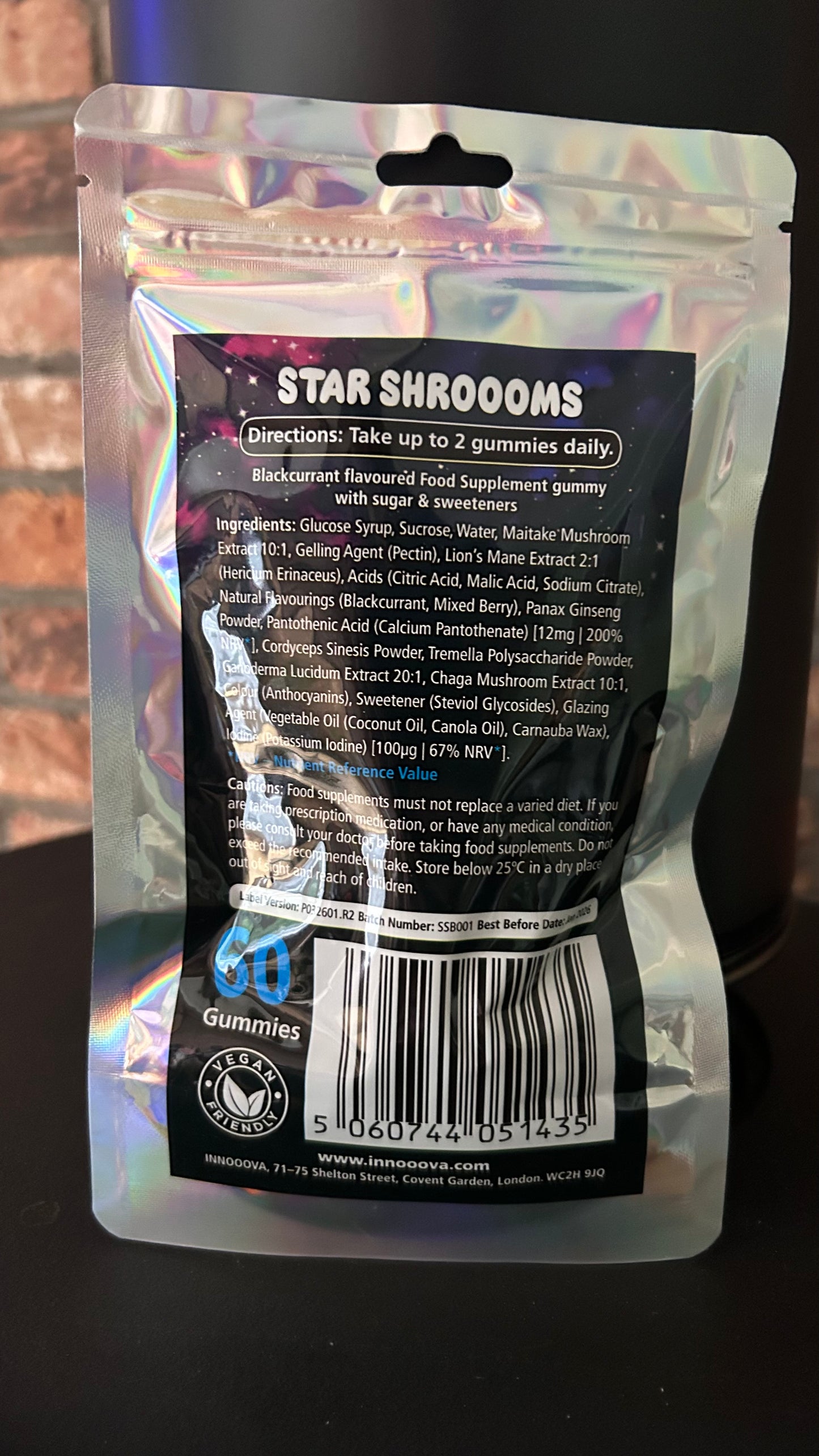 StarShrooms Mushroom Gummies by Innooova