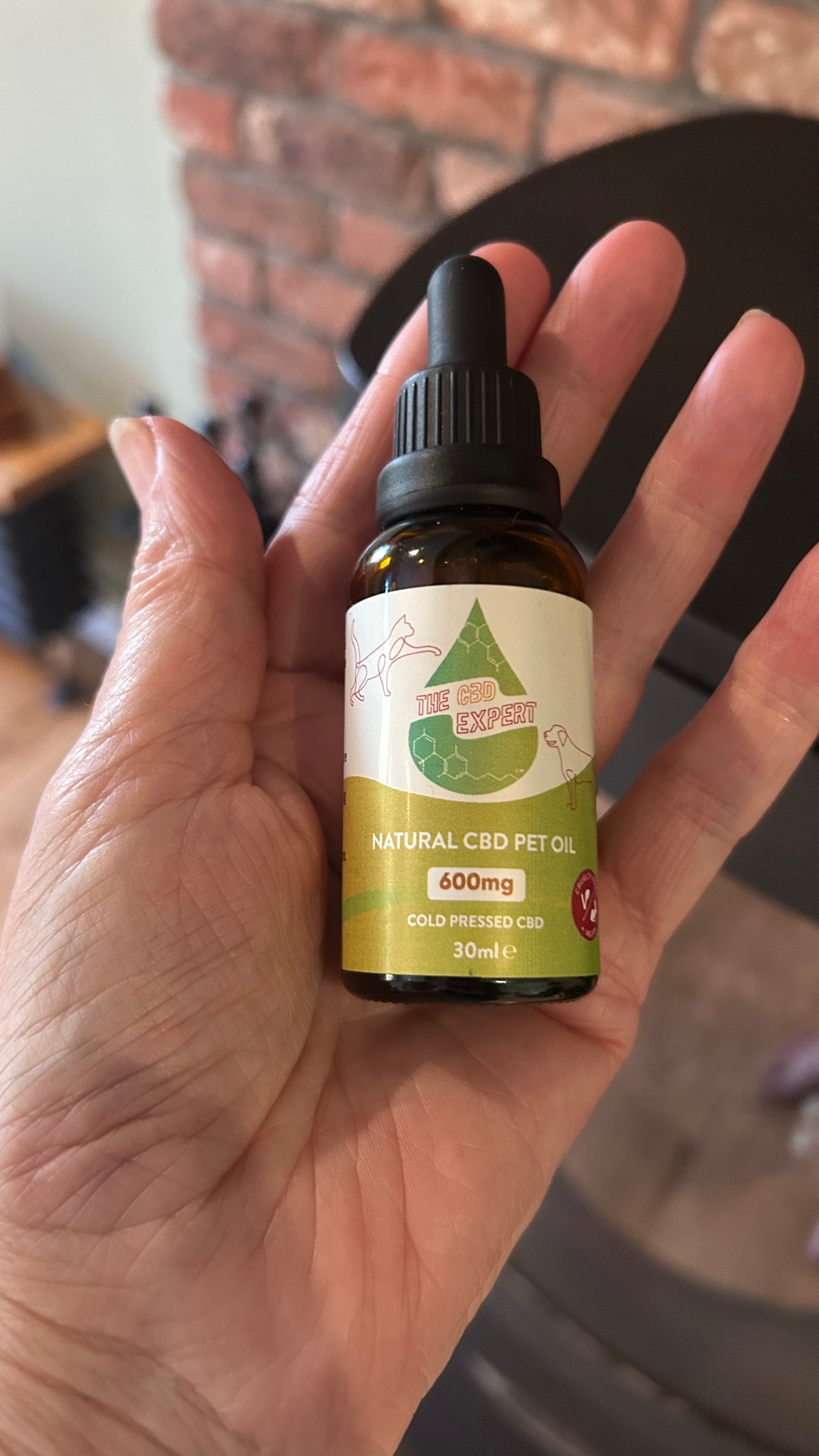 CBD Oil 600mg  - 30 Bottle | THC-Free ideal for Pets