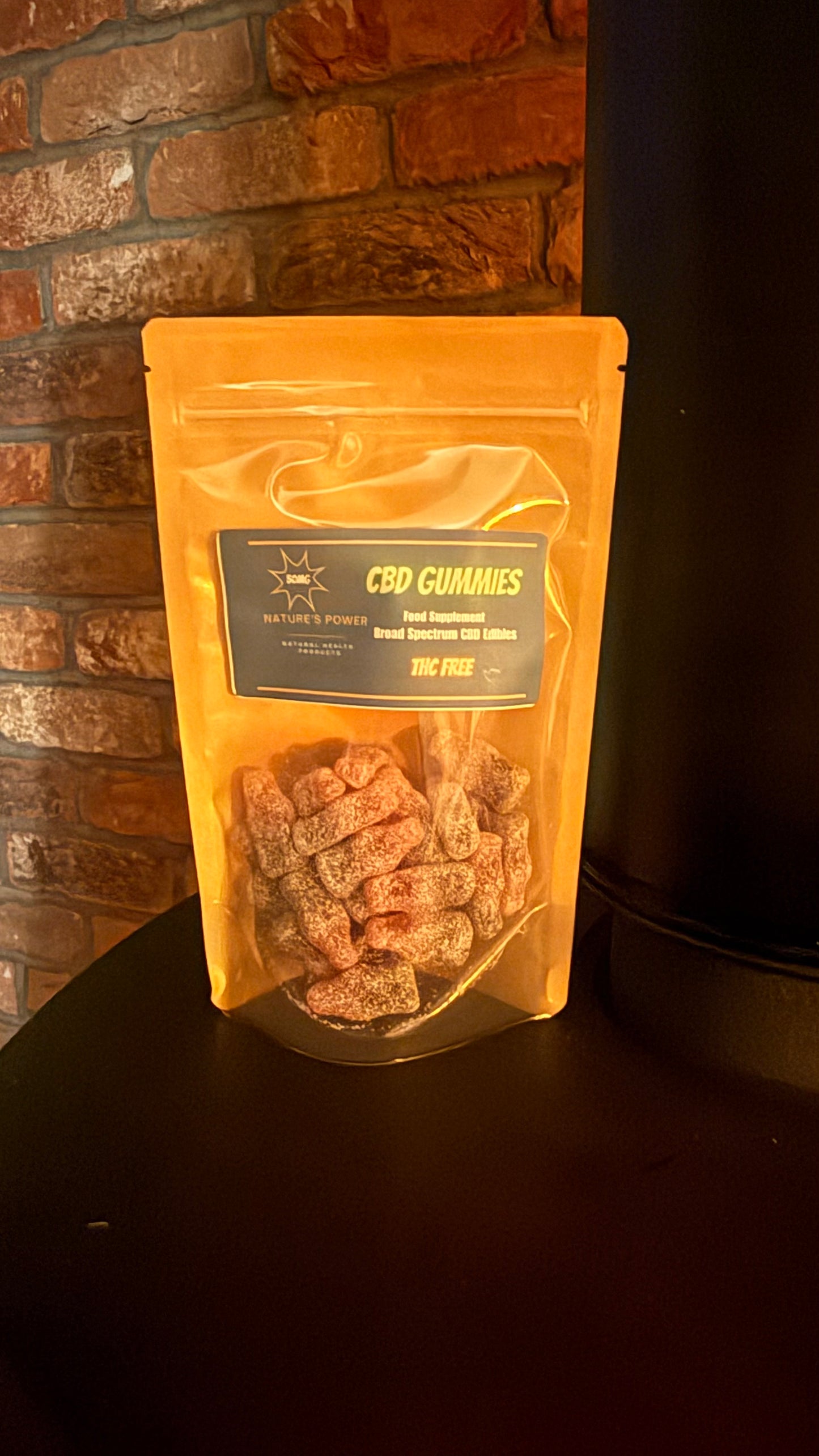 CBD Cherry Cola Bottle Gummies 50mg pack of 30