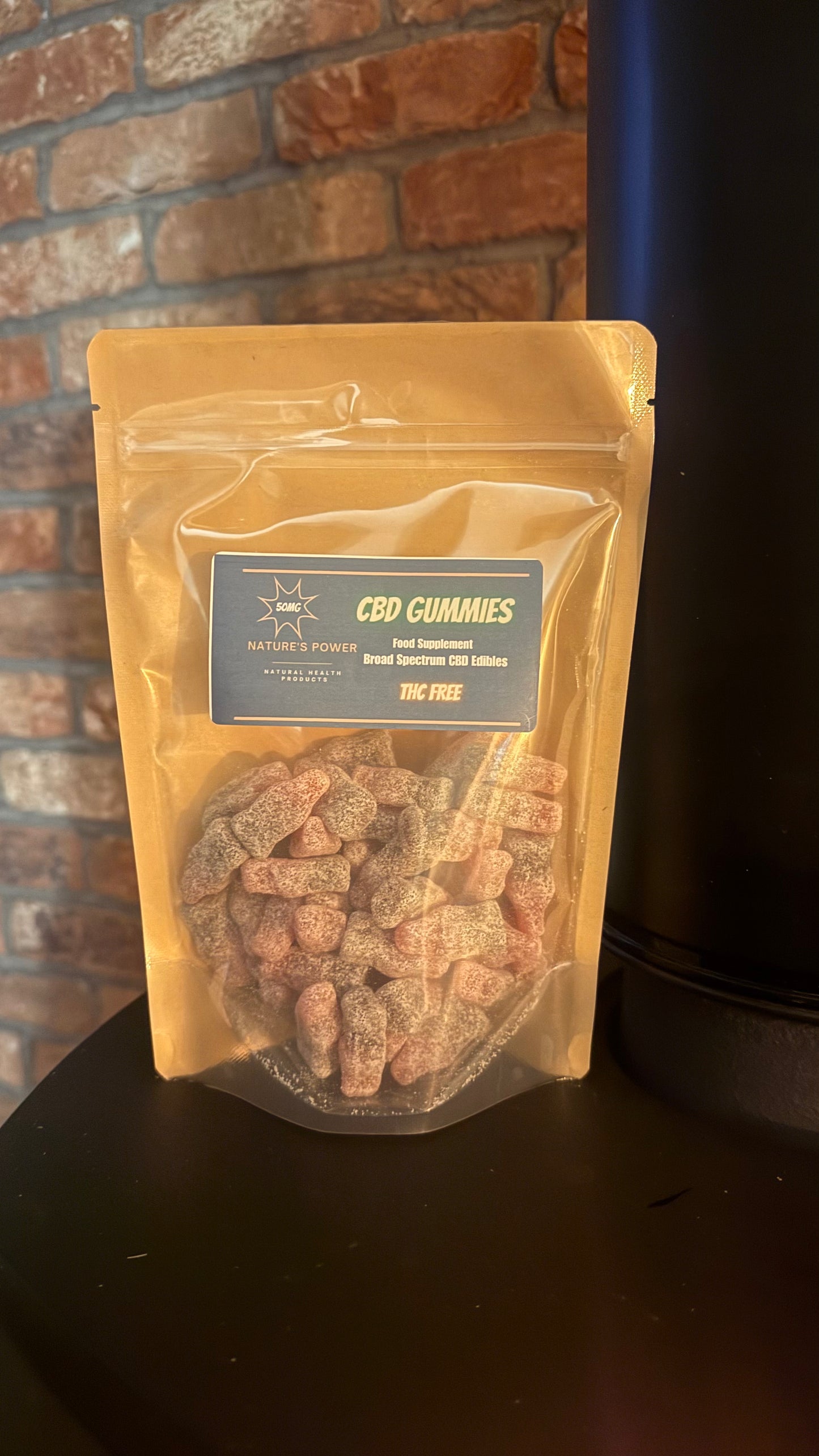 CBD Cherry Cola Bottle Gummies 50mg pack of 30