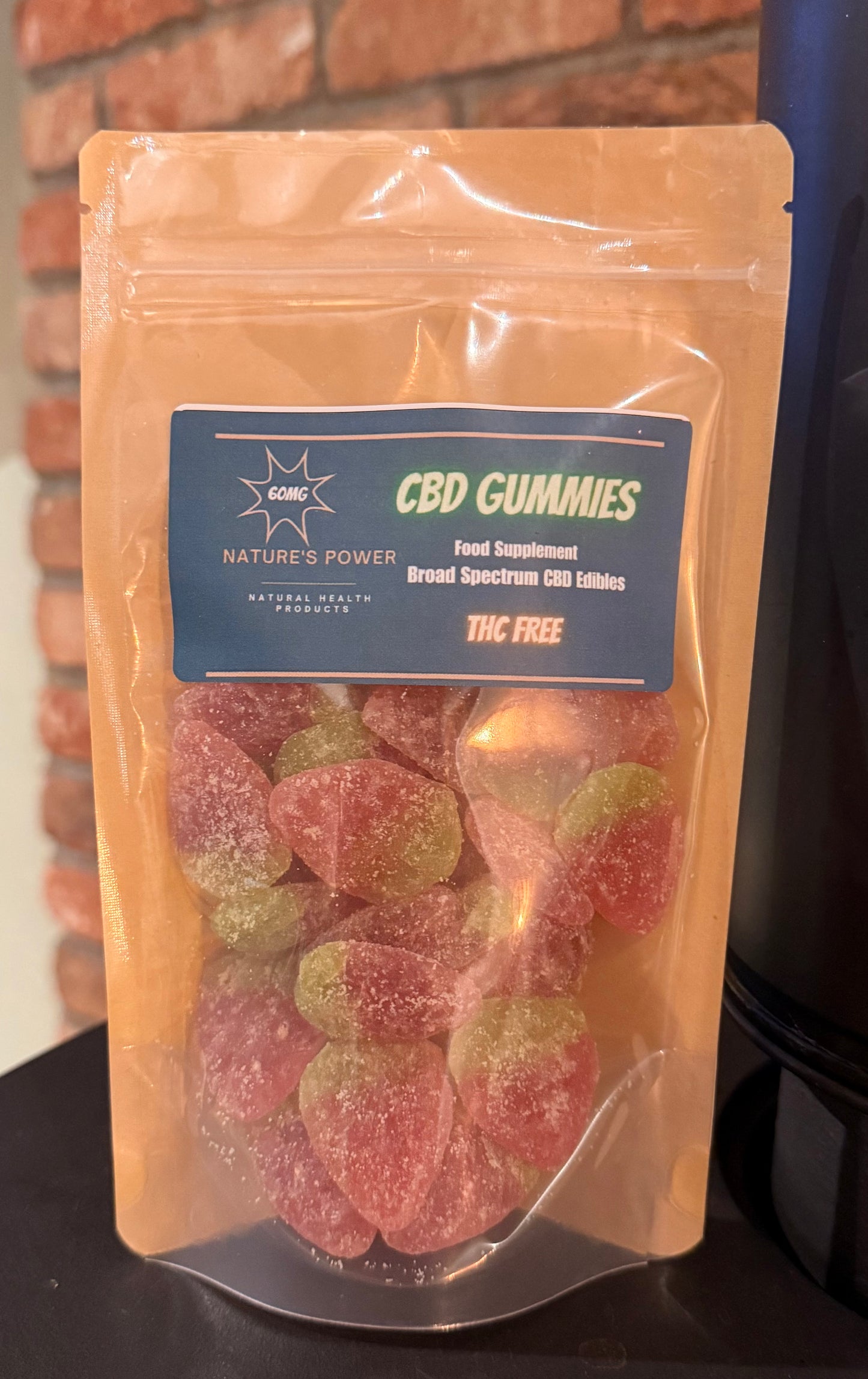 CBD Gummies Strawberry Gummies 60mg CBD 30 pack