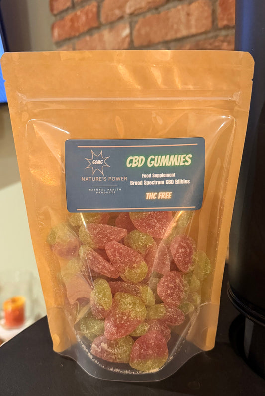 CBD Gummies Strawberry Gummies 60mg CBD 60 pack