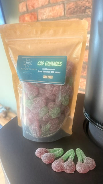 CBD Cherry Gummies 50mg 60pack