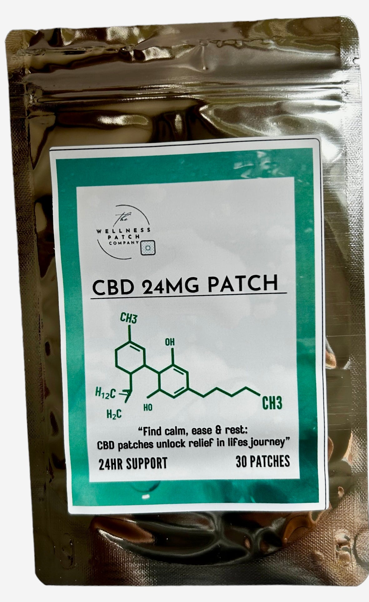 24mg CBD PATCH 30 day supply 24Hr CBD Patch