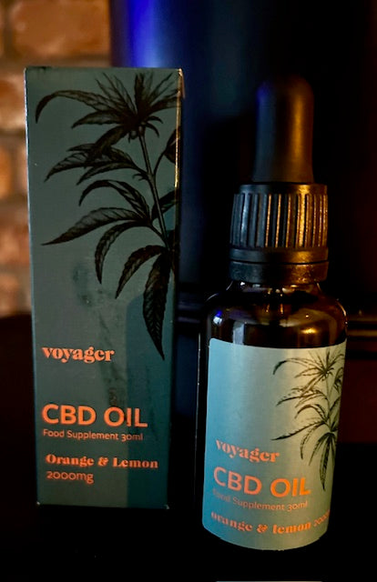 Voyager CBD Oil 3000mg Orange & Lemon Flavour 30ml