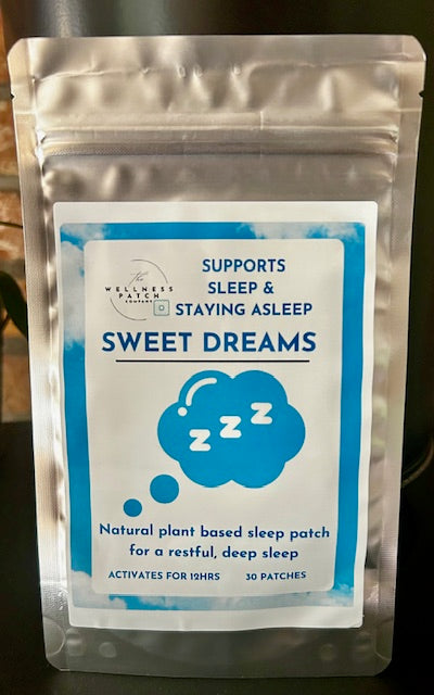 A blend of Natural Botanicals  SWEET DREAMS  SLEEP PATCH