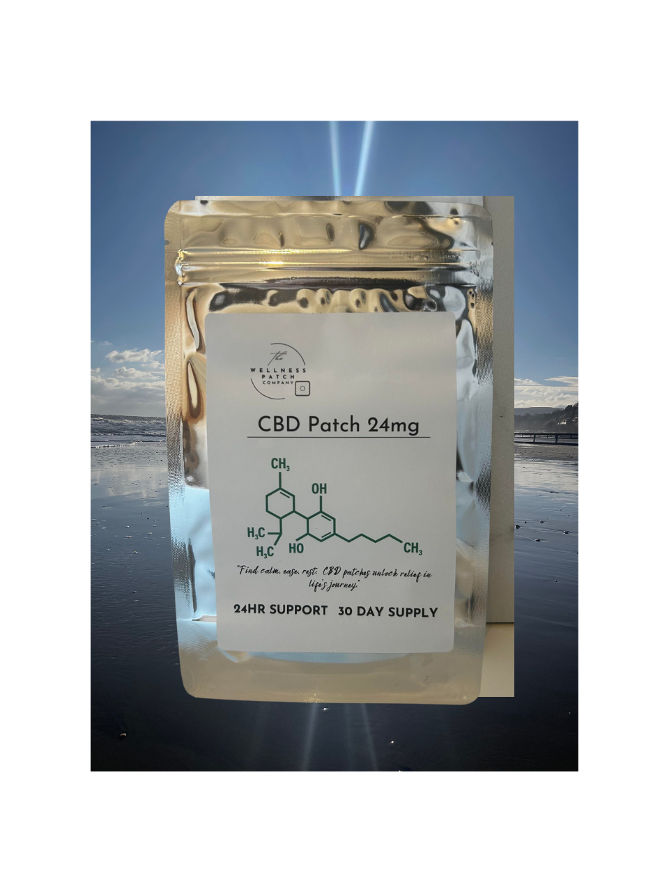 24mg CBD PATCH 30 day supply 24Hr CBD Patch