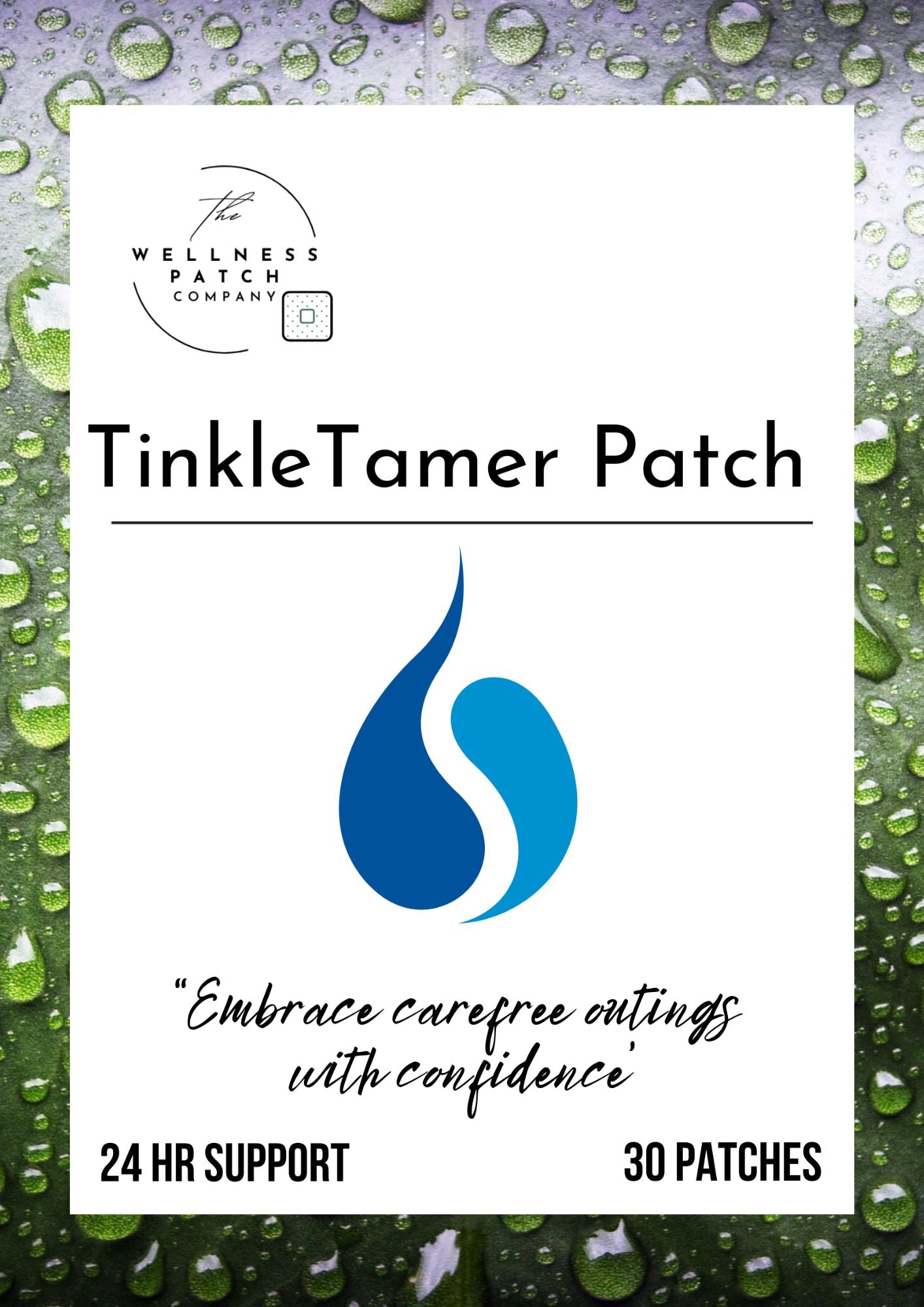 All Plant Ingredients TINKLE TAMER 24 HR SUPPORT 30 DAY SUPPLY