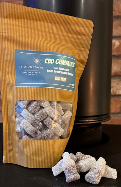 CBD Gummies from Natures Power Cola 40mg 60 Pack