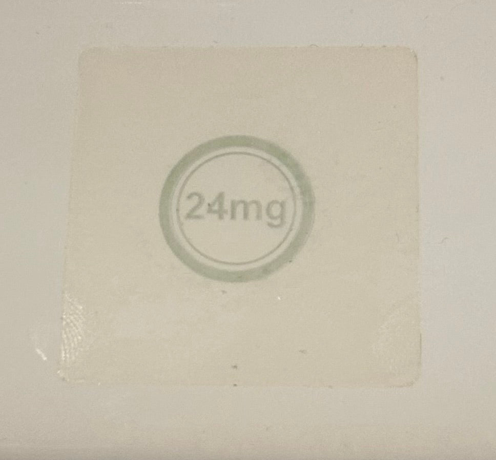 24mg CBD PATCH 30 day supply 24Hr CBD Patch