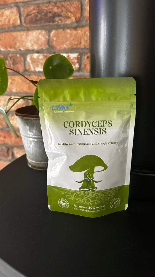 Mushroom Capsules Cordyceps Sinensis – 60 Capsules 1000mg