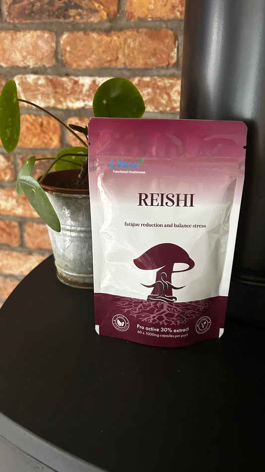 Mushroom Capsules Reishi  – 60 Capsules 1000mg