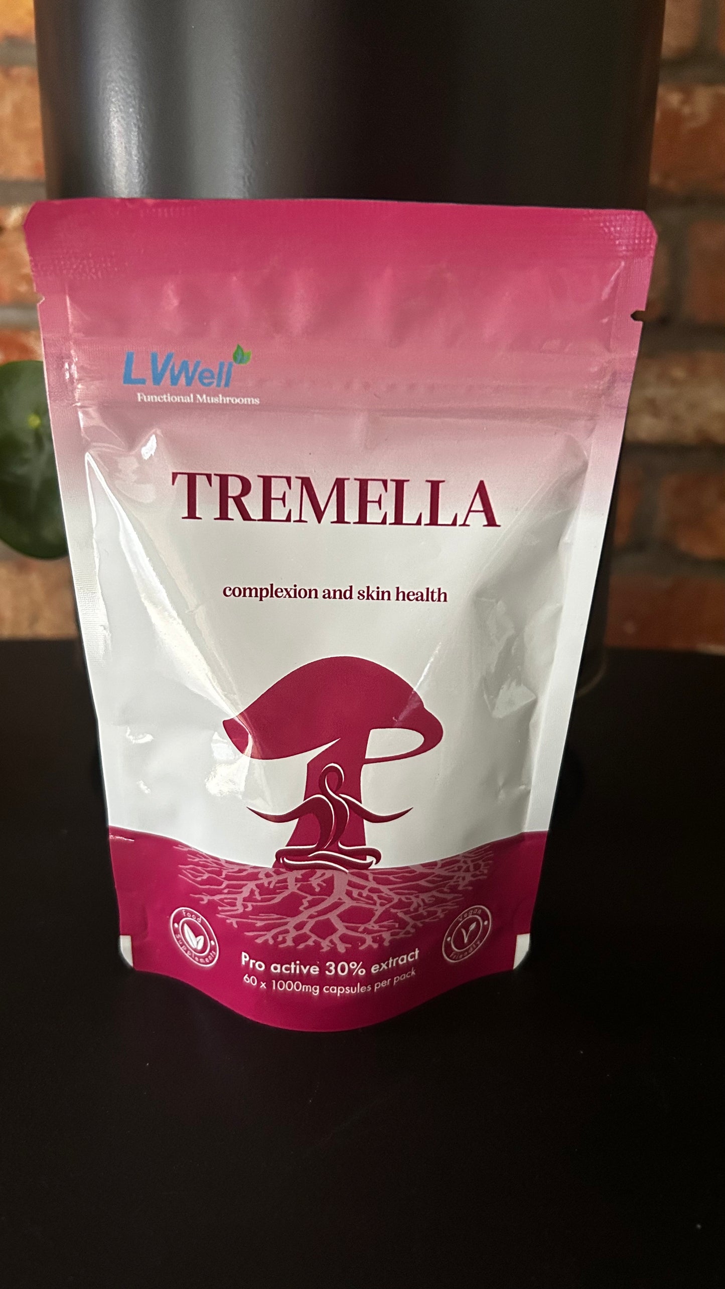 Mushroom Capsules Tremella – 60 Capsules 1000mg
